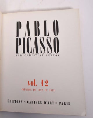 Pablo Picasso, Volume 12, Oeuvres de 1942 et 1943
