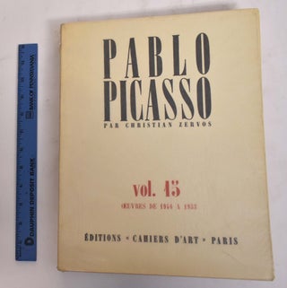Item #175645 Pablo Picasso, Volume 15, Oeuvres de 1946 a 1953. Christian Zervos