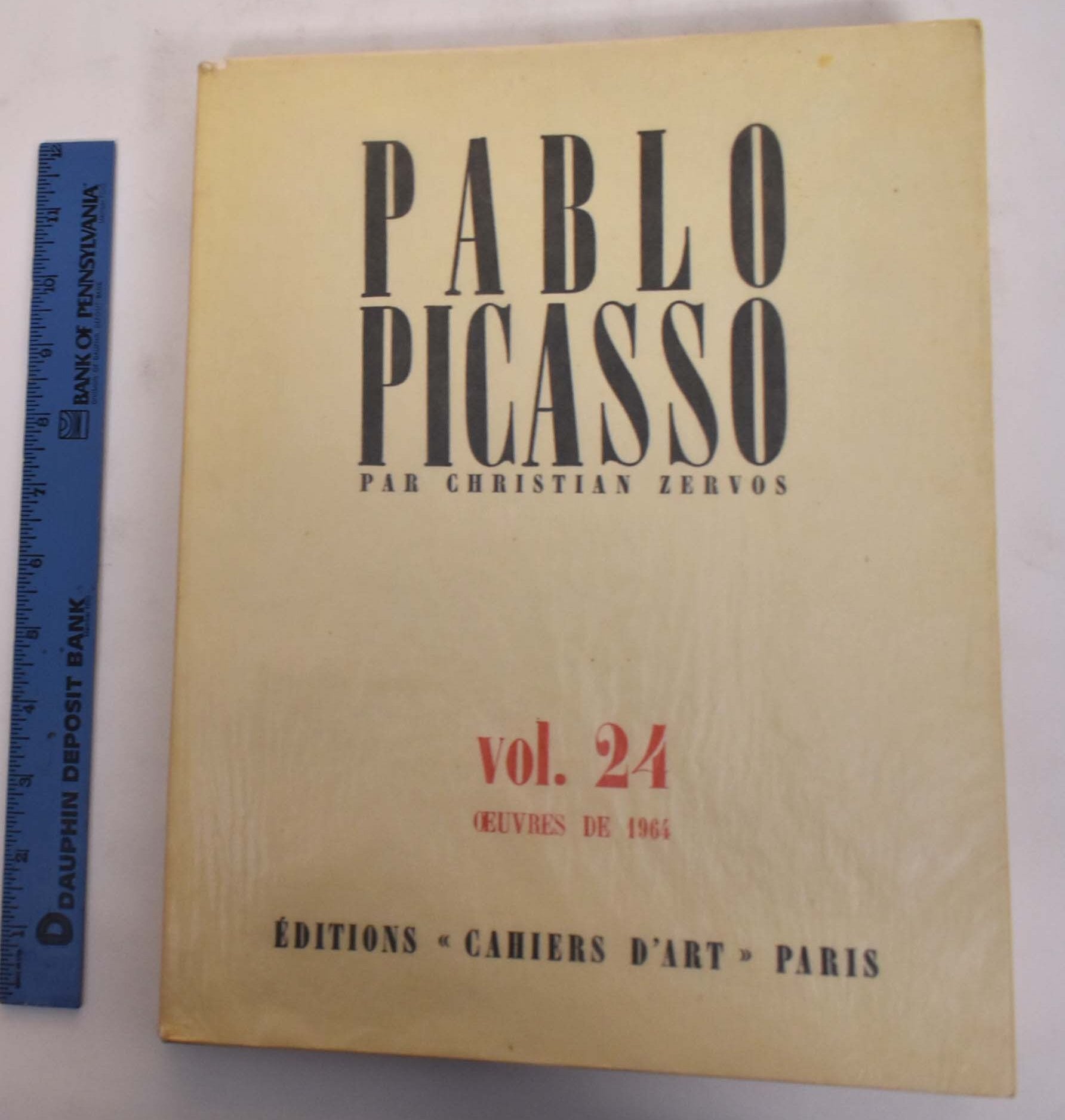 Pablo Picasso, Volume 24, Oeuvres de 1964 | Christian Zervos