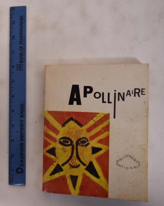 Item #175782 Apollinaire. Jean Adhemarm, Lise Dubief