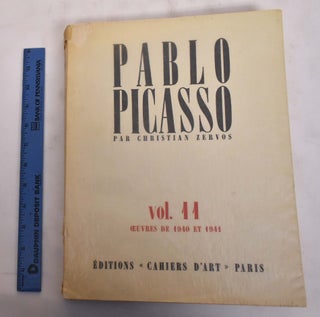 Item #175800 Pablo Picasso, Volume 11, Oeuvres de 1940 et 1941. Christian Zervos