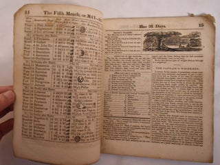The United States Almanack, For the Year of our Lord 1851; being the third after bissextile, or leap year; containing 365 days: and after the 4th of July, the 75th of American independence. Arranged after the system of the German calendars. Containing the rising, setting, and eclipses of the sun and moon; the phases, signs, and southings of the moon; the aspects of the planets, with the rising, setting, and southing of the most conspicuous planets and fixed stars; the times of high water at Philadelphia; the equation of time, and other miscellanies, &c.,