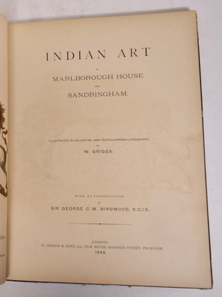 Indian Art at Marlborough House and Sandringham
