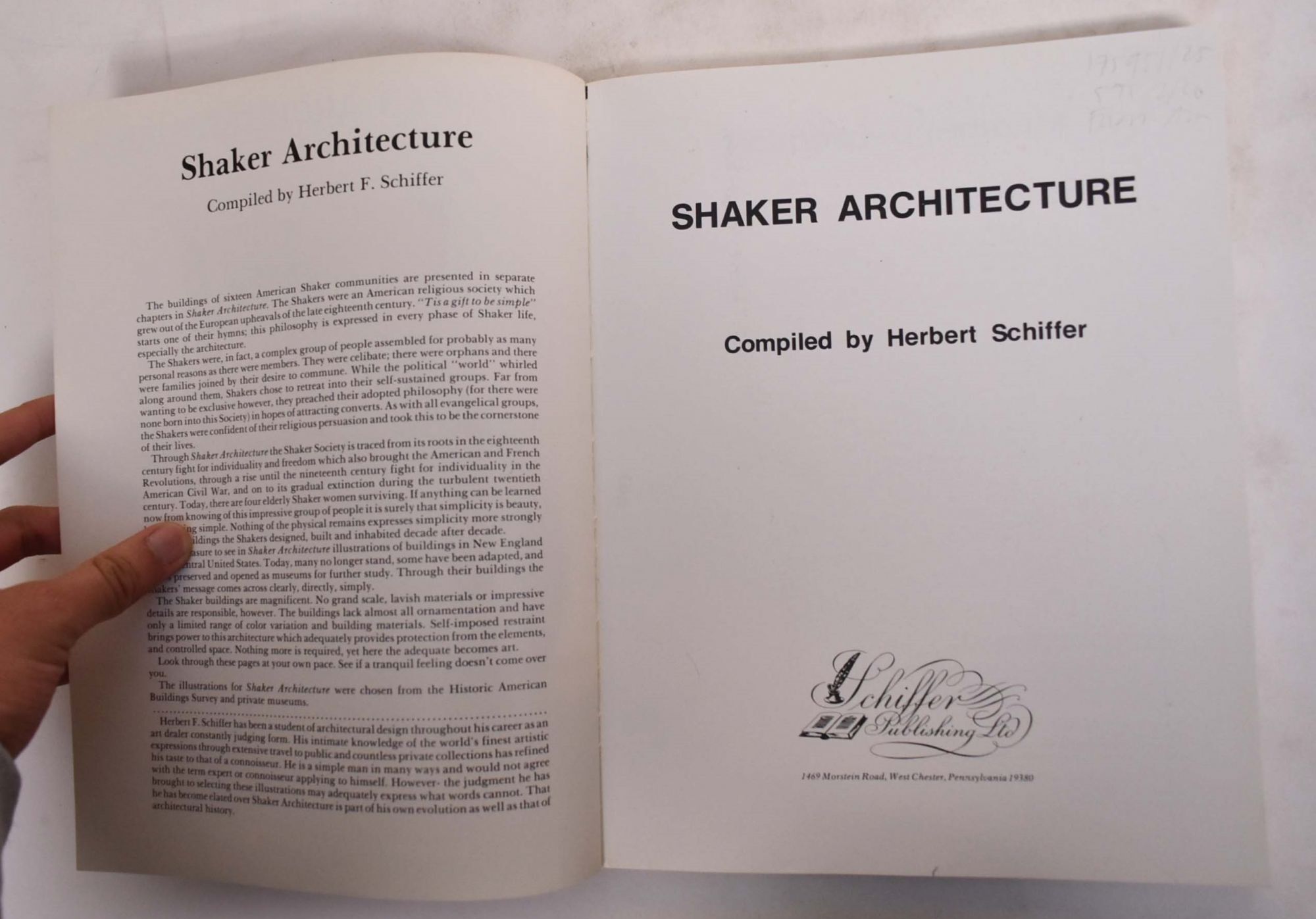 Shaker Furniture | Herbert Schiffer