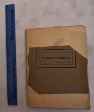 Item #176363 Francis Picabia. Marie De La Hire