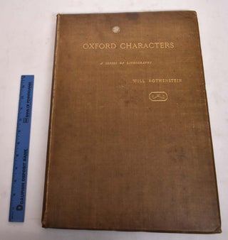 Item #176489 Oxford Characters. Will Rothenstein