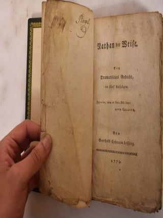 Nathan Der Weife, Ein Dramatisches Gedicth, in Funf Aufzugen