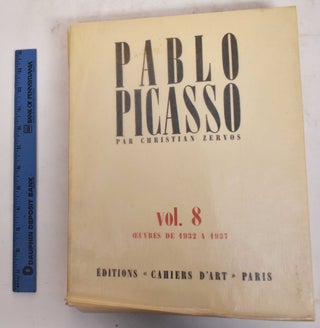 Item #176559 Pablo Picasso, Volume 8, Oeuvres de 1932 a 1937. Christian Zervos