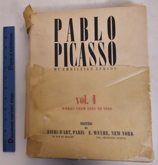 Item #176564 Pablo Picasso: Volume 1, Works from 1895 to 1906. Christian Zervos