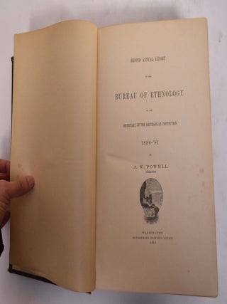 Item #176568 Second Annual Report of the Bureau of Ethnology to the Secretary of the Smithsonian...