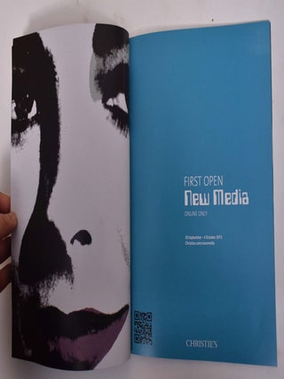 First Open New Media, Online Only 20 September - 4 October 2013