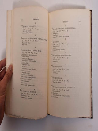 Catalogue of Etchings and Dry Points by Rembrandt, Selected for an Exhibition at the Grolier Club of the City of New York, April - May 1900