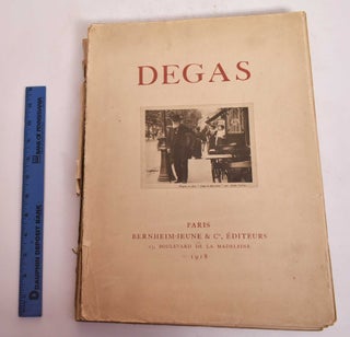Item #176640 Degas quatre-vingt-dix-huit reproductions signées par Degas (peintures, pastels,...