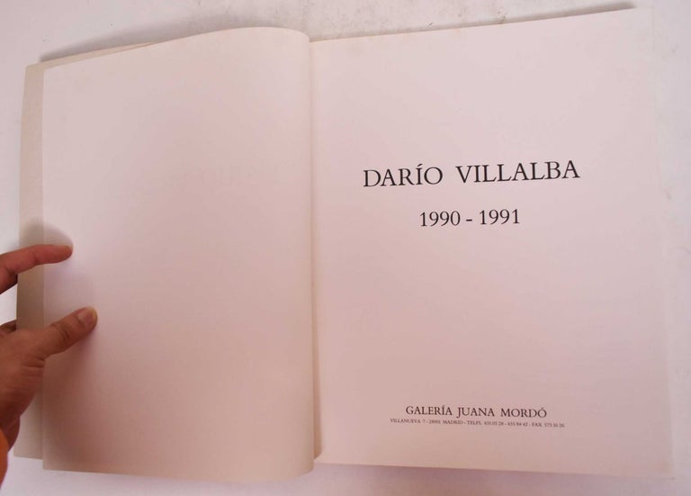 Item #176681 Dario Villalba, 1990-1991. Dario Villalba.