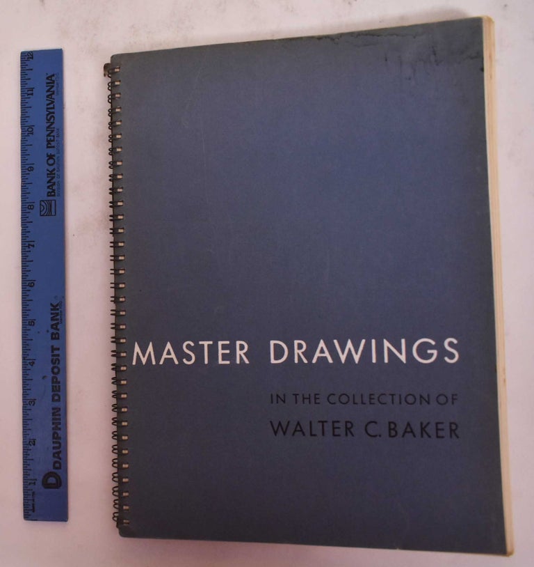 Item #176683 Master Drawings in the Collection of Walter C. Baker. Claus Virch.