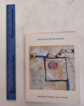 Item #176769 Abstractions on Paper. Richard Diebenkorn