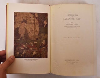 Item #176826 Handbook of Japanese Art. Noritake Tsuda