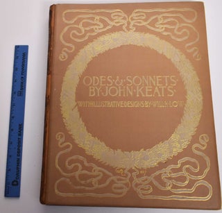 Item #176916 Odes & Sonnets. John Keats