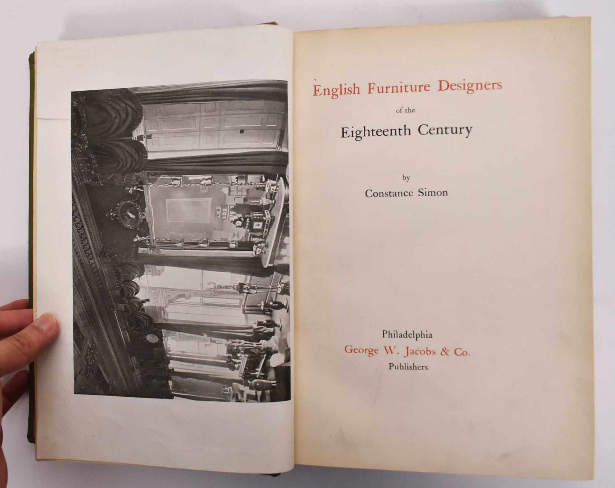 English Furniture Designers of Eighteenth Century | Constance Simon