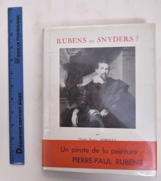 Item #176963 Rubens ou Snyders? Charles Rogers Bordley