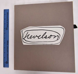 Item #177086 Nevelson: Wood Sculpture and Collages / Nevelson: Maquettes For Monumental...