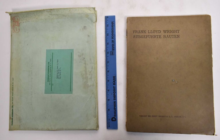 Item #177177 Frank Lloyd Wright: Ausgefuhrte Bauten. C. R. Ashbee.