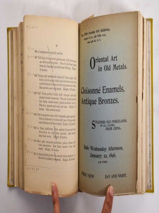 Collection of Chinese Porcelain Auction Catalogues, 18 bound in 1 volume