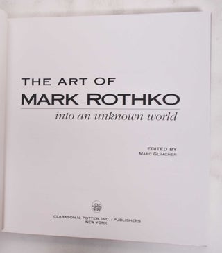 The Art Of Mark Rothko: Into An Unknown World