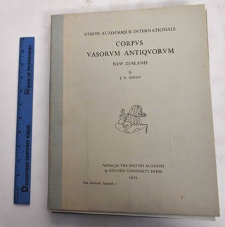 Item #177259 Corpus Vasorum Antiquorum: New Zealand. J. R. Green