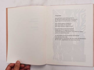 Ablagerungen: Gedichte, Signed Edition