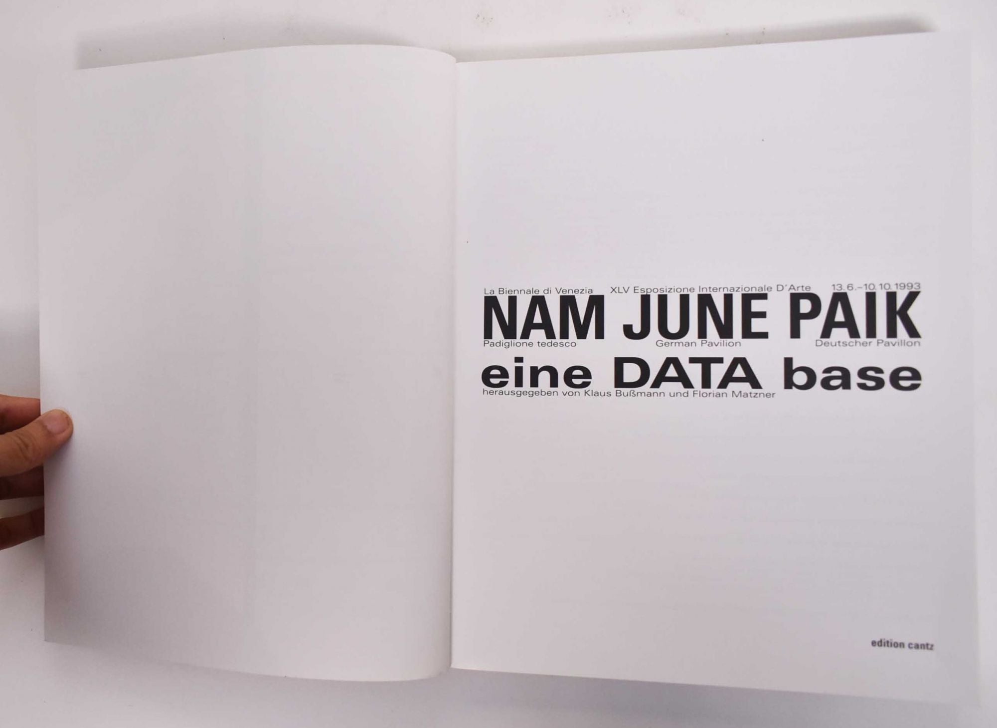 Nam June Paik: Eine Data Base | Klaus Bussmann, Florian Matzner