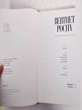 Berthet Pochy: Architecture Interieure - Interior Design