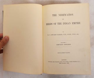 The Nidification of Birds of the Indian Empire (Vol I, II, III)