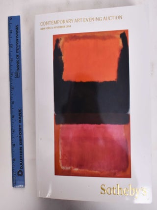 Item #177711 Contemporary Art Evening Auction: New York 11 November 2014