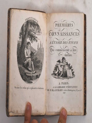 Item #177929 Premieres Connaissances, a L'Usage des Enfants Qui Commencent a Lire