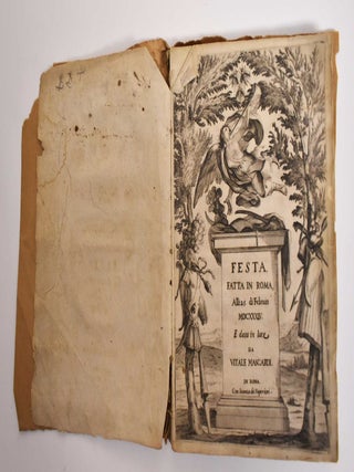 Festa, Fatta in Roma, Alli25. di Febraio, MDCXXXIV