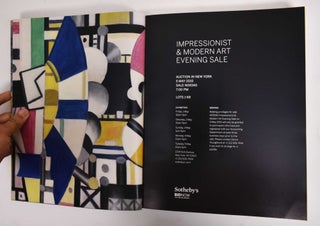 Impressionist and Modern Art Evening Sale: 5 May 2015