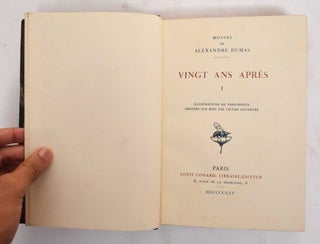 Item #177993 Vingt ans apres: Vol. I. Alexandre Dumas