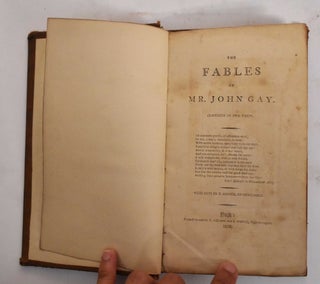 Item #178044 The Fables of Mr. John Gay: Complete in Two parts. John Gay, Thomas Bewick