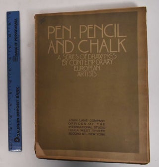 Item #178095 Pen, Pencil and Chalk; A Series of Drawings by Contemporary European Artists....