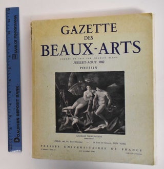 Item #178111 Gazette Des Beaux-Arts. Anne O. Crookshank, Denis Mahon, donor, afterthoughts...