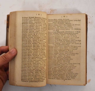 The Philadelphia directory, city and county register, for 1803: Containing the names, trades and residence of the inhabitants of the city, Southwark, Northern Liberties, and Kensington