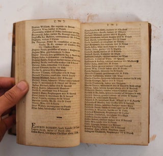 The Philadelphia directory, city and county register, for 1803: Containing the names, trades and residence of the inhabitants of the city, Southwark, Northern Liberties, and Kensington