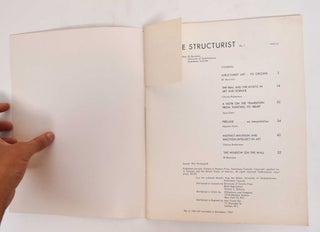 The Structurist, Annual Art Publication; Number 1, 1960-61