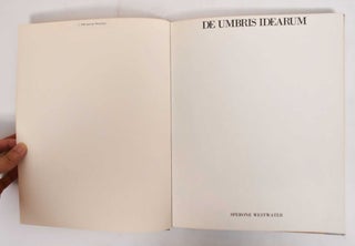 De Umbris Idearum: Domenico Bianchi, Bruno Ceccobelli, Gianni Dessi', Giuseppe Gallo