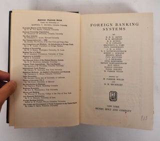 Foreign Banking Systems