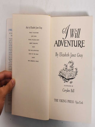 I Will Adventure