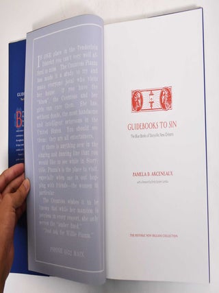 Guidebooks to Sin: The Blue Books of Storyville, New Orleans