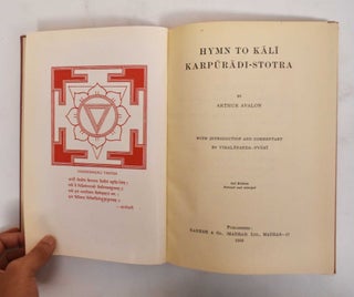 Hymn To Kali: Karpuradi-Stotra