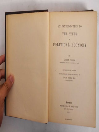An introduction to the study of political economy